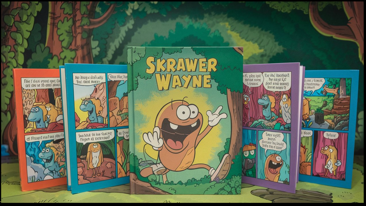 Wayne Skrawer: The Vision Behind the Cartoon Book